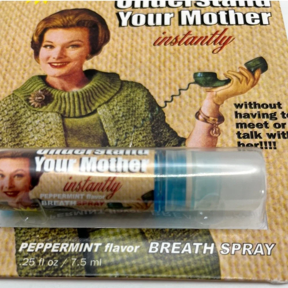 Blue Q Understand Your Mother Instantly Peppermint Breath Spray New In Package